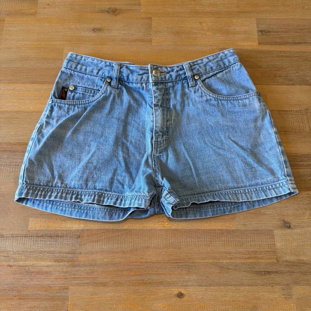 Johnny Blaze Y2K Blue Denim Shorts Size 5/6